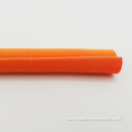 Orange double-layer self-closing wrapping sleeve